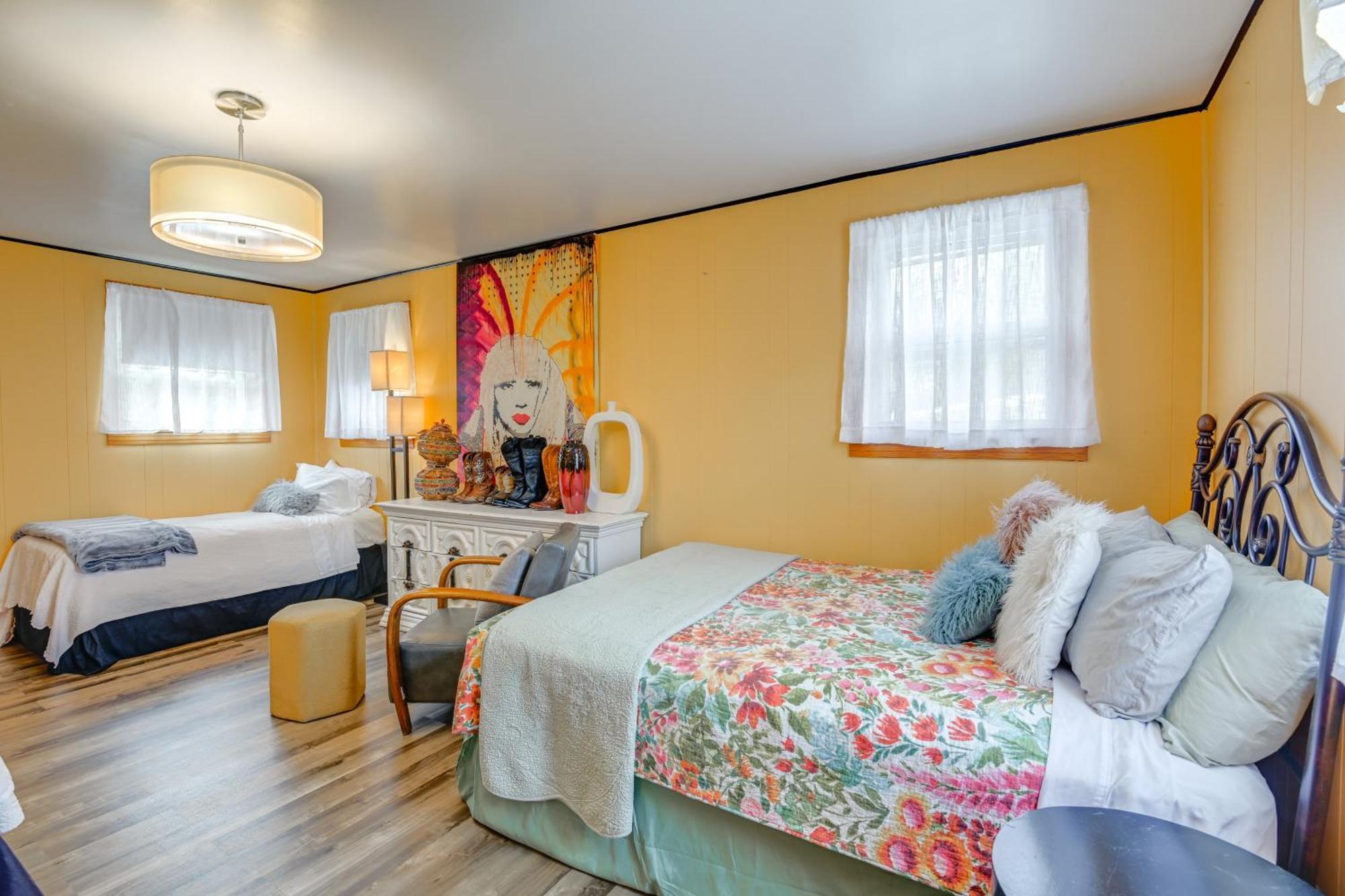 6 Mi To Downtown 70S-Themed Home In Nashville! Esterno foto