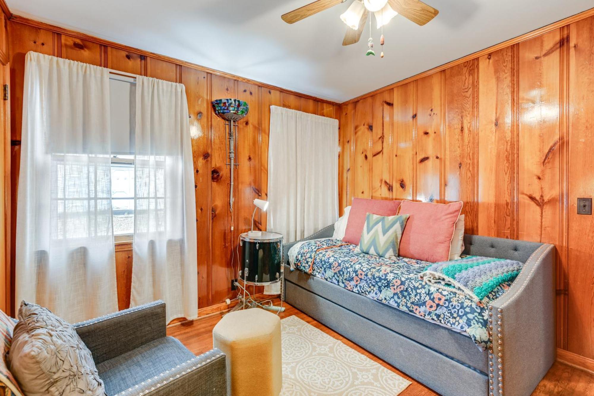 6 Mi To Downtown 70S-Themed Home In Nashville! Esterno foto