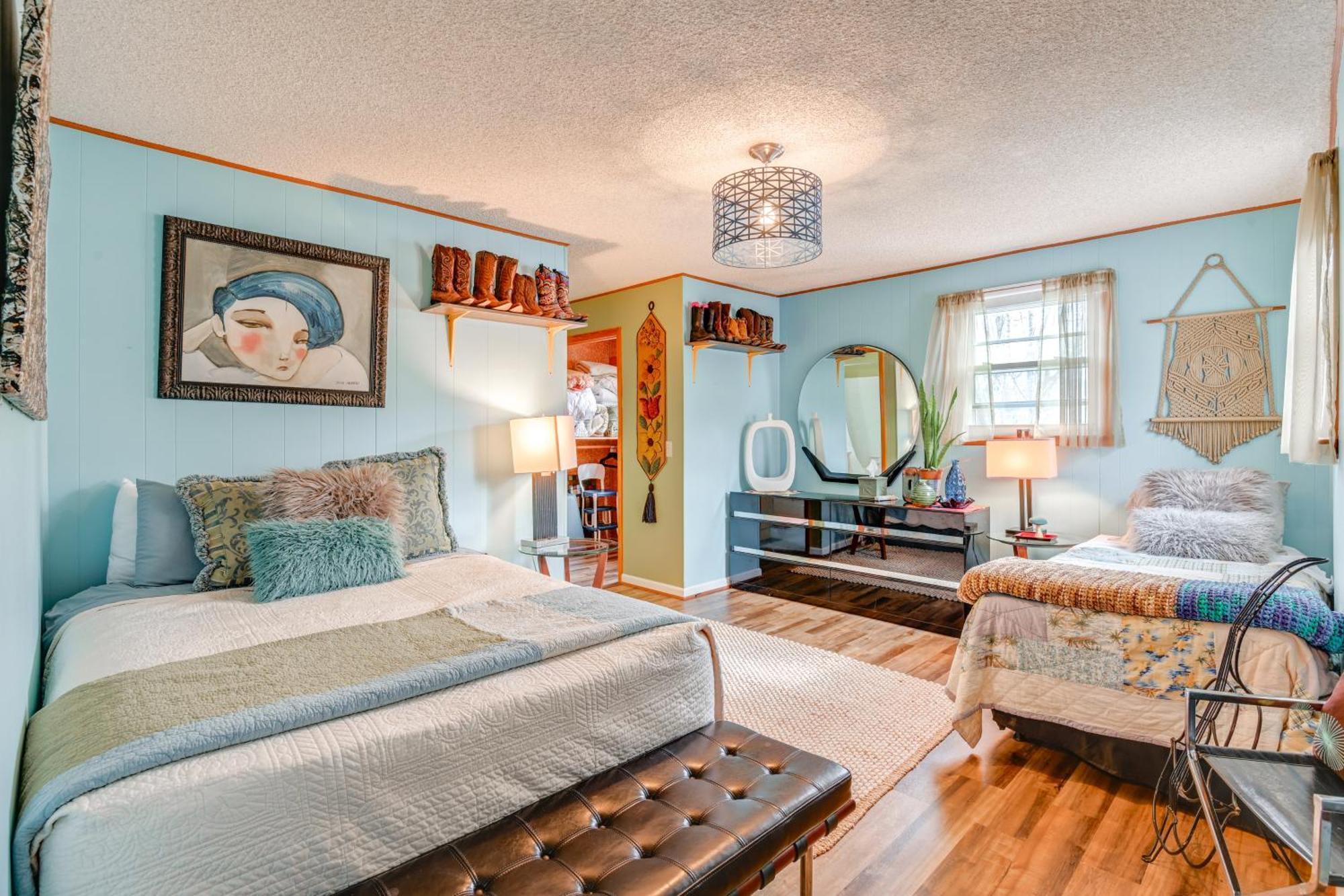 6 Mi To Downtown 70S-Themed Home In Nashville! Esterno foto