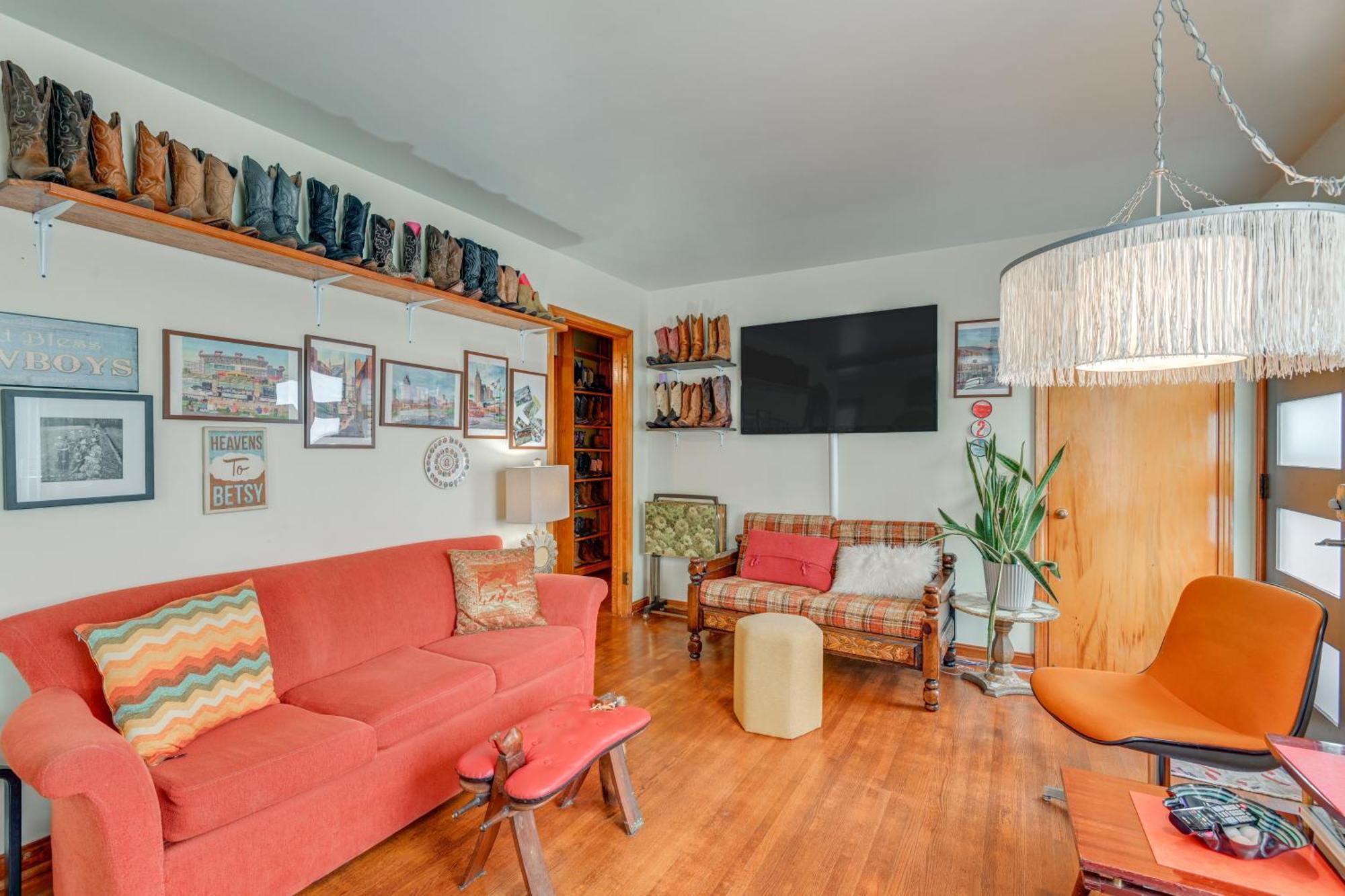6 Mi To Downtown 70S-Themed Home In Nashville! Esterno foto