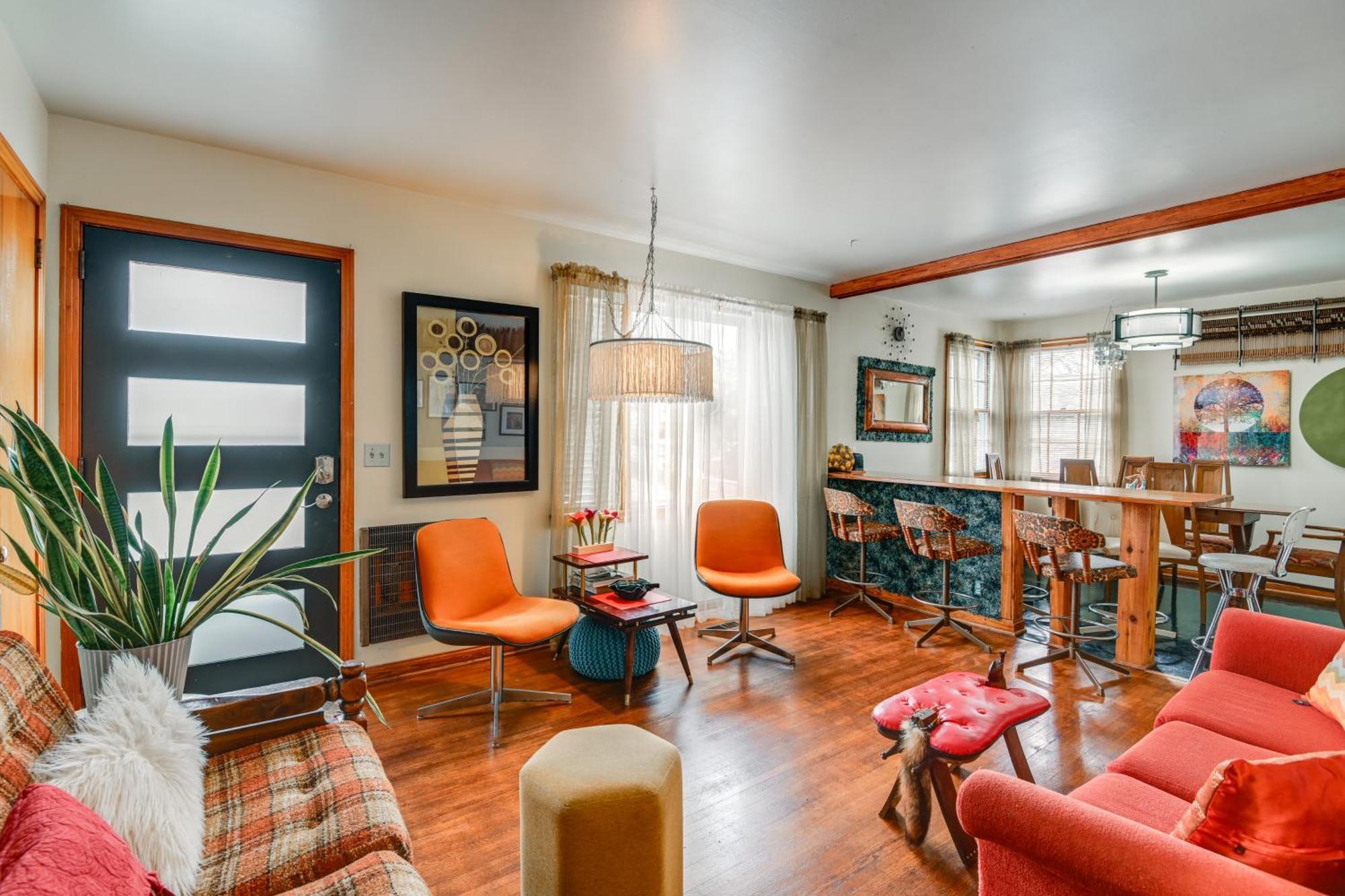 6 Mi To Downtown 70S-Themed Home In Nashville! Esterno foto